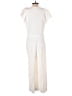 Zara 100% Cotton Ivory Jumpsuit Size S - photo 2