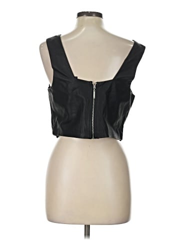 Aqua Sleeveless T-Shirt (view 2)
