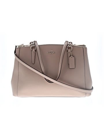 Coach Leather Satchel (view 1)