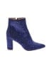 Betsey Johnson Blue Ankle Boots Size 7 1/2 - photo 1