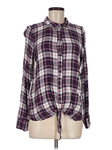 Bobeau Long Sleeve Blouse (view 1)