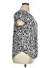 Alfani Black Short Sleeve Top Size XL - photo 4
