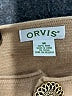 Orvis 100% Wool Tan Wool Cardigan Size M - photo 7