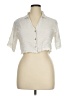 Kirious Ivory 3/4 Sleeve Button-Down Shirt Size XL - photo 1