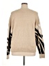 Versona Animal Print Tan Pullover Sweater Size XL - photo 2