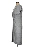Gap Solid Gray Casual Dress Size XS - photo 5