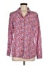 J. McLaughlin Paisley Red Long Sleeve Button-Down Shirt Size M - photo 1