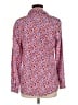 J. McLaughlin Paisley Red Long Sleeve Button-Down Shirt Size M - photo 2