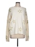Caslon Stars Ivory Pullover Sweater Size L - photo 1