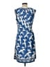 Max Studio Paisley Blue Cocktail Dress Size L - photo 2