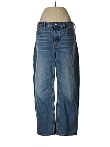 Madewell The Darted Barrel-Leg Jean in Irmo Wash (view 1)