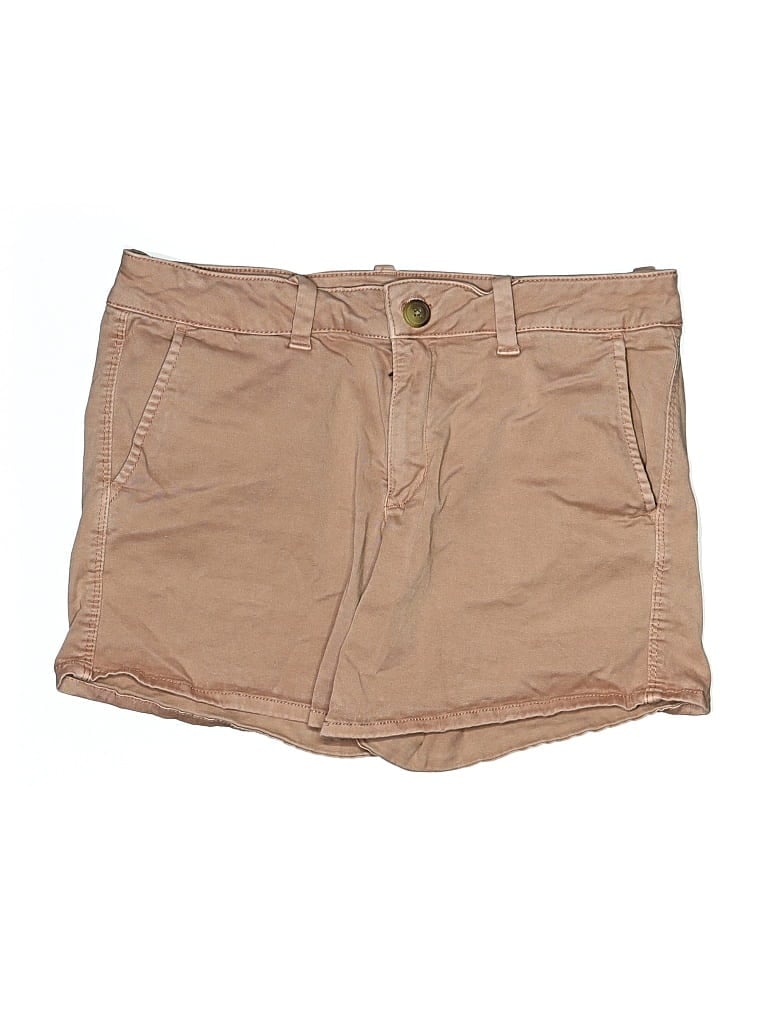Pre-owned American Eagle Outfitters Khaki Shorts In Tan