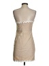 Edit By Nine Chevron-herringbone Tan Cocktail Dress Size S - photo 2