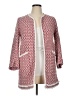 Zara Basic 100% Polyester Print Red Blazer Size XL - photo 1