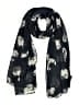 H&M 100% Polyester Black Scarf One size - photo 1