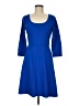Old Navy Solid Blue Casual Dress Size M - photo 1