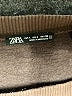 Zara Graphic Brown Sweatshirt Size L - photo 7