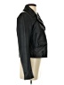 7 For All Mankind 100% Leather Black Leather Jacket Size S - photo 4