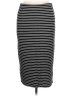 Old Navy Stripes Black Casual Skirt Size L - photo 1