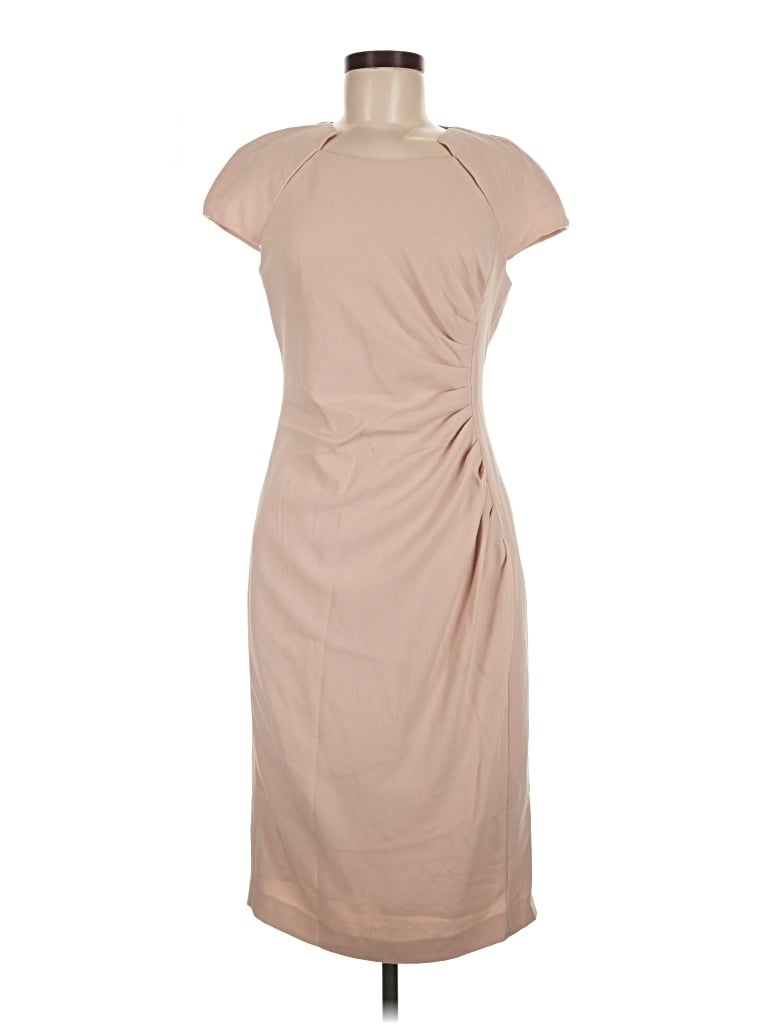 Pre-owned Lk Bennett Cocktail Dress In Tan