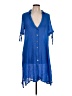 Mlle Gabrielle Blue Casual Dress Size L - photo 1