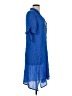 Mlle Gabrielle Blue Casual Dress Size L - photo 4