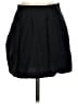 Theory Solid Black Casual Skirt Size 0 - photo 1