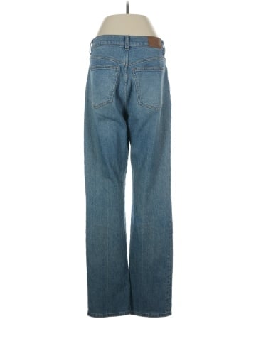 Madewell The '90s Straight Jean in Rondell Wash: Crease Edition (view 2)