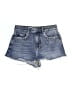 Pilcro 100% Baumwolle Blue Denim Shorts Size 26 - photo 1