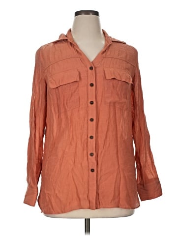 Perseption Concept Long Sleeve Button-Down Shirt (view 1)