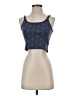 Subdued 100% Cotton Blue Sleeveless Top Size 4 - photo 1