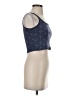 Subdued 100% Cotton Blue Sleeveless Top Size 4 - photo 4