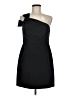 Milly Solid Black Cocktail Dress Size 6 - photo 1