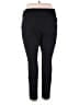 Ophelia Roe Solid Black Active Pants Size 2X - photo 2
