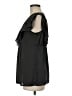 Adiva 100% Polyester Black Short Sleeve Blouse Size M - photo 5