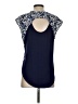 Pixley 100% Polyester Blue Sleeveless Blouse Size S - photo 2