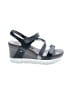 otBt Solid Metallic Gray Wedges Size 9 - photo 1