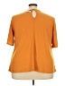 AUW Orange Short Sleeve Top Size 3X - photo 2