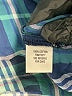 Croft & Barrow 100% Cotton Plaid Blue Long Sleeve Button-Down Shirt Size XL - photo 8