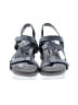 otBt Solid Metallic Gray Wedges Size 9 - photo 2