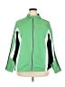 SJB Active by St. John's Bay 100% Polyester Color Block Green Track Jacket Size 2X - photo 1