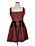 Sugarlips 100% Polyester Argyle Red Cocktail Dress Size XL - photo 1