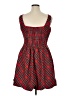 Sugarlips 100% Polyester Argyle Red Cocktail Dress Size XL - photo 2