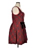 Sugarlips 100% Polyester Argyle Red Cocktail Dress Size XL - photo 4