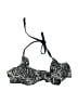 Unbranded Print Black Swimsuit Top Size XS (estimated) - photo 1