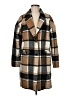 Prettygarden 100% Polyester Plaid Brown Coat Size M - photo 1