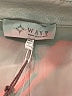 WAYF Metallic Silver Faux Leather Skirt Size XL - photo 4