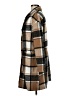 Prettygarden 100% Polyester Plaid Brown Coat Size M - photo 5