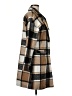Prettygarden 100% Polyester Plaid Brown Coat Size M - photo 4