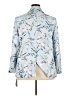 Marc Cain 100% Polyester Print Blue Blazer Size 18 (N7) - photo 2